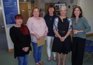Jennifer Mulrennan Sonya McMahon, Cora Foley, Minister KatherineZappone, Jackie Dwane