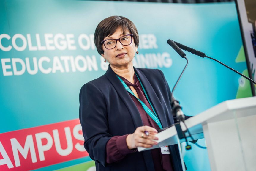 Picture of Santhi Corcoran, one of the speakers