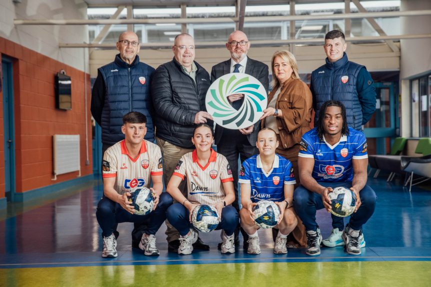 Picture of the group of people at the announcement